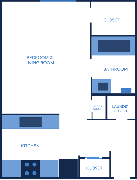 floor plan photo of the paramount in arlington, va